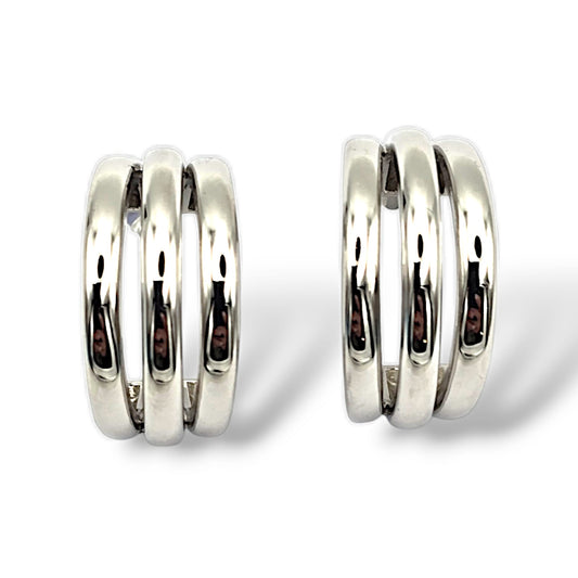 BIG HOOPS THREE LINE