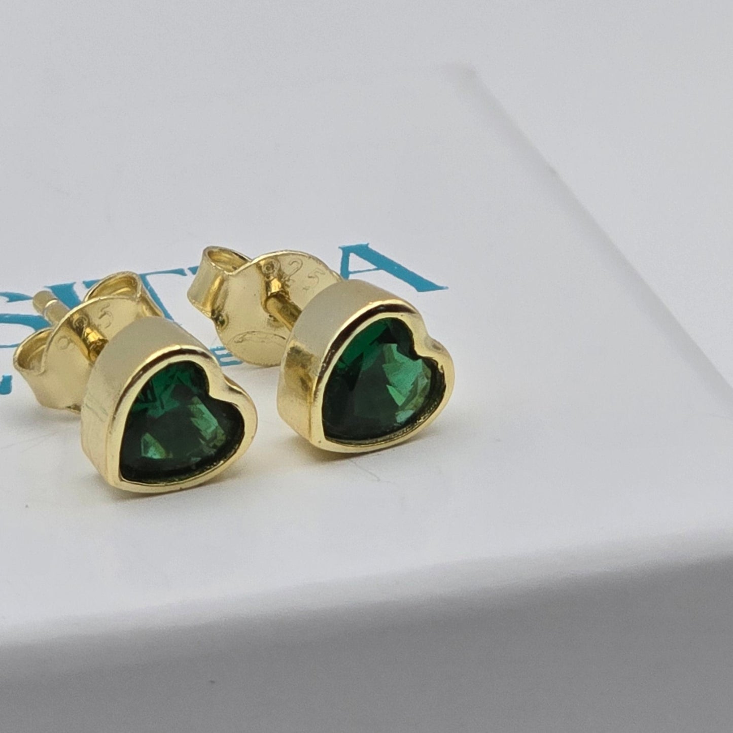 MINI EMERALD HEARTS