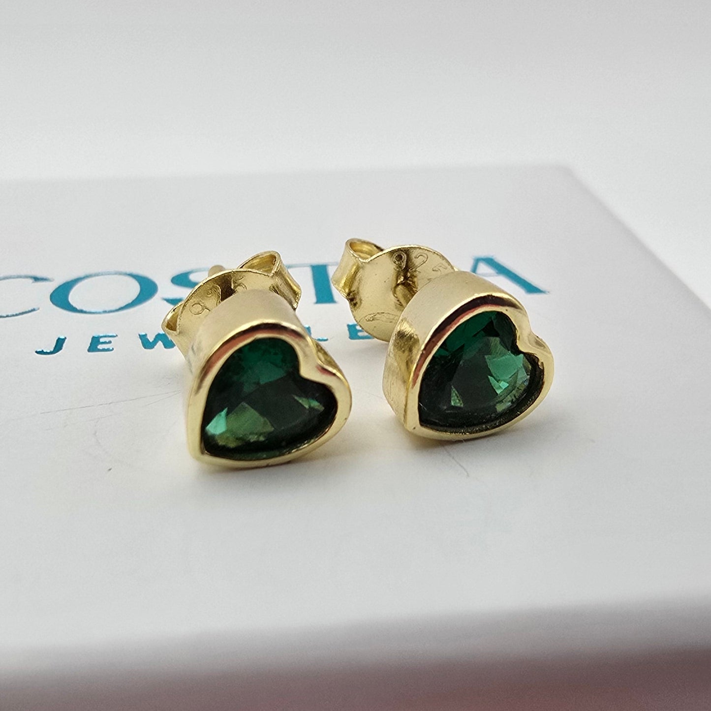 MINI EMERALD HEARTS