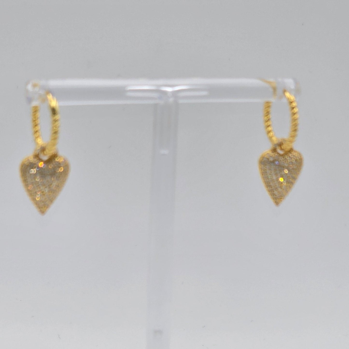 Pendientes Aros Corazón