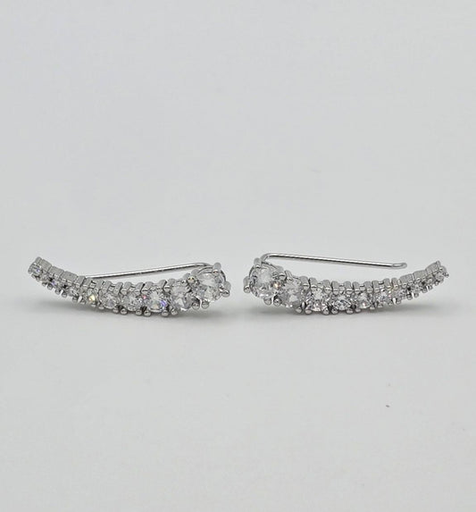 Elongated earrings
