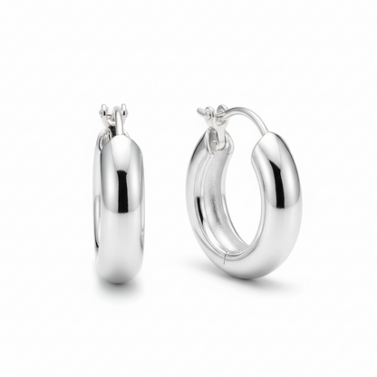 MEDIUM  OVAL HOOPS