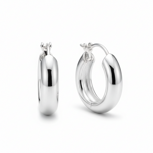 MEDIUM  OVAL HOOPS