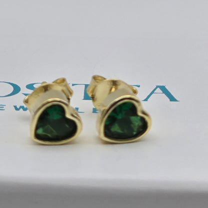 MINI EMERALD HEARTS