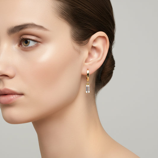 RECTANGULAR EARRINGS